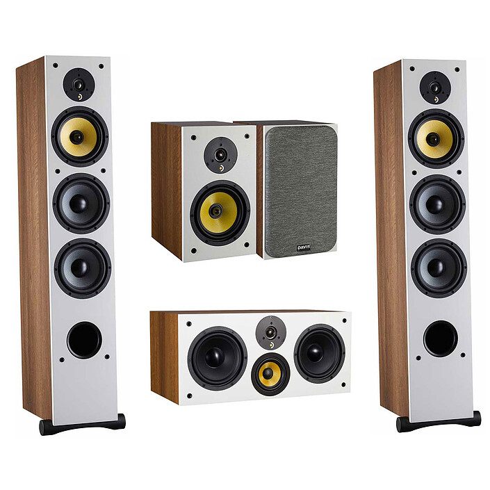 Davis Acoustics Pack Ariane 7 Noyer GM