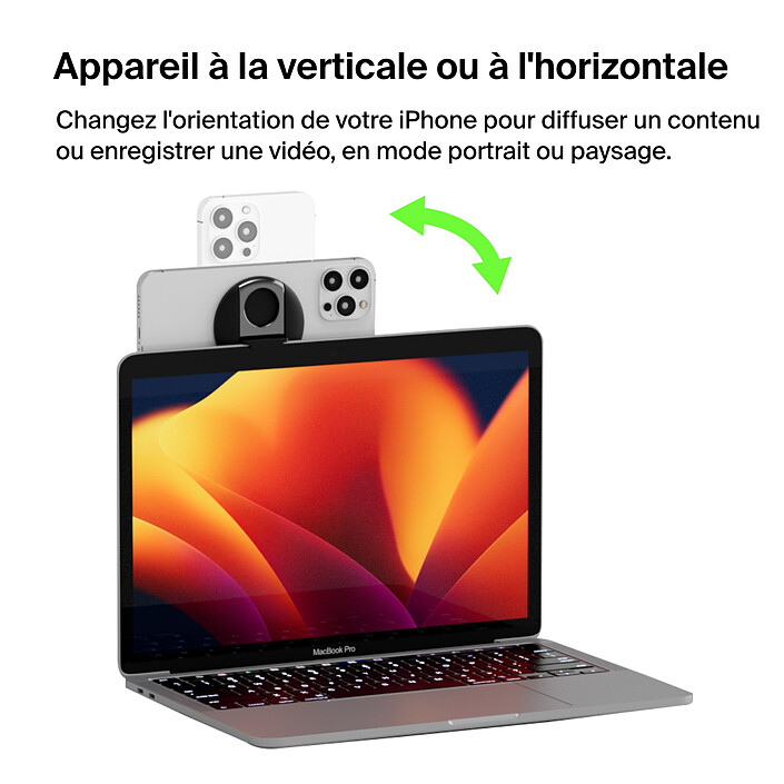 Avis Belkin Support MagSafe pour iPhone et MacBook (Noir)