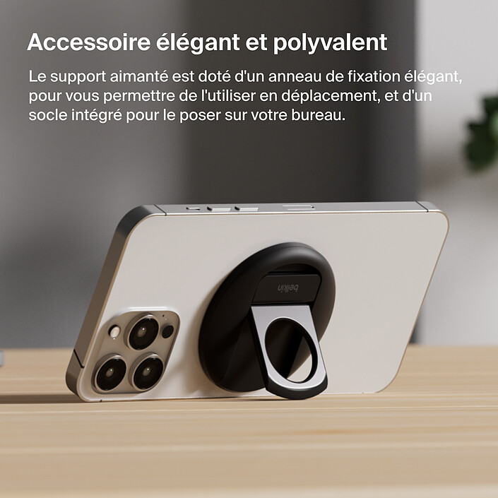 Acheter Belkin Support MagSafe pour iPhone et MacBook (Noir)