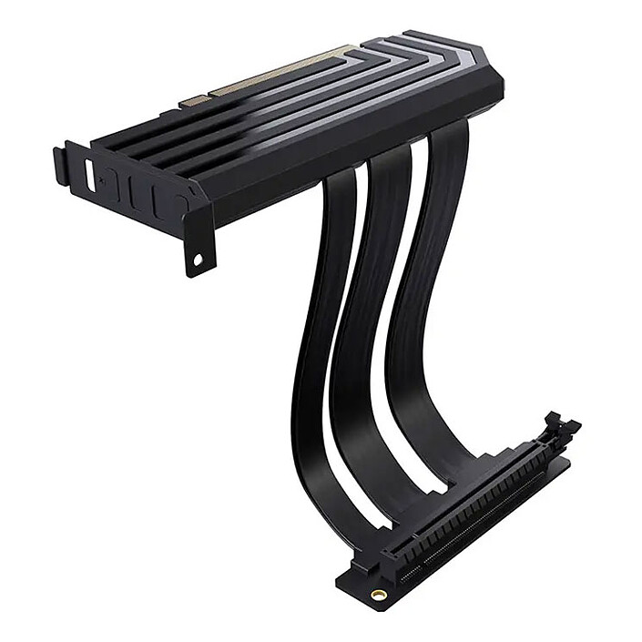 Hyte PCIE40 4.0 Cable Riser de Lujo - Negro
