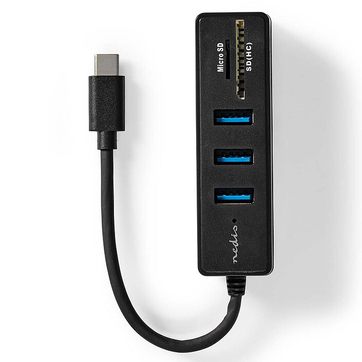 Buy Nedis Hub USB-C 3.0 + (micro)SD card reader