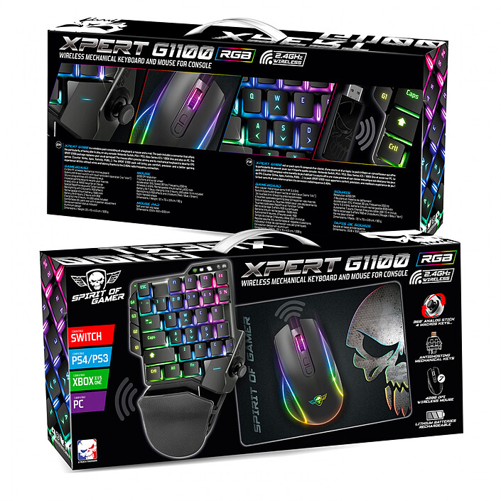 Acheter Spirit of Gamer Xpert Wireless Gameboard G1100
