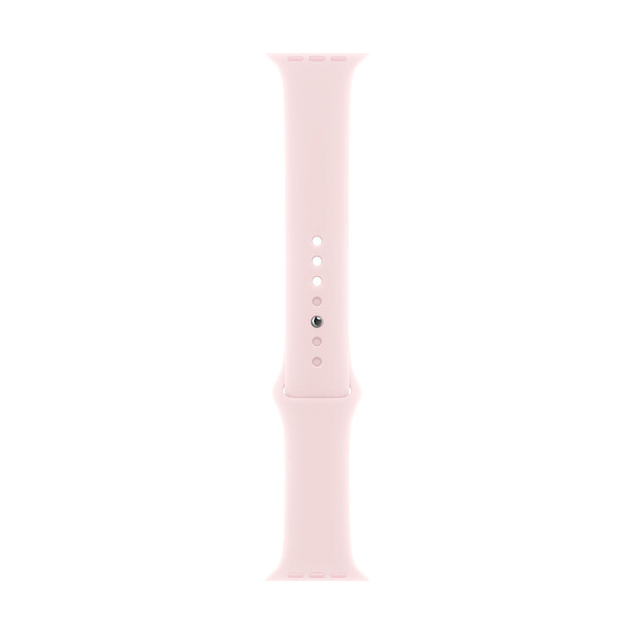 Apple Bracelet Sport Rose pâle pour Apple Watch 45 mm - M/L