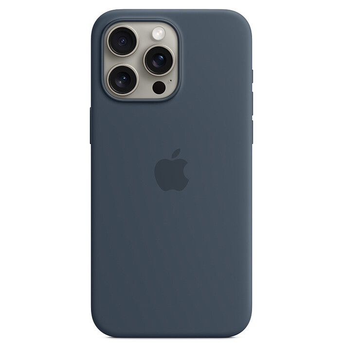 Apple Silicone Case with MagSafe Bleu Orage Apple iPhone 15 Pro Max