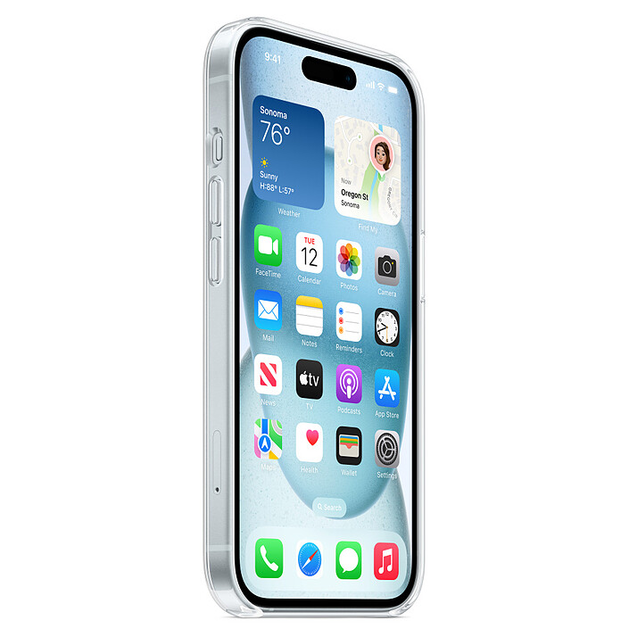 Avis Apple Clear Case with MagSafe iPhone 15