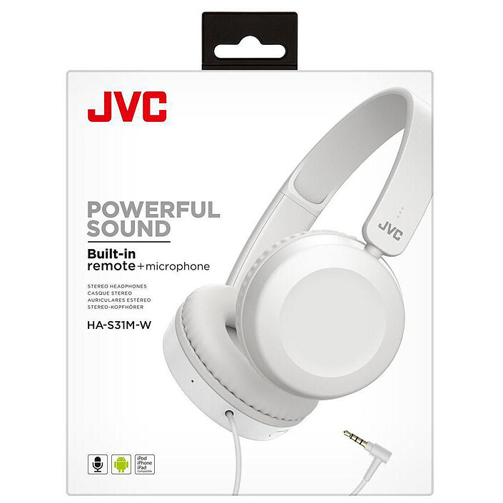 JVC HA-S31M Blanc pas cher
