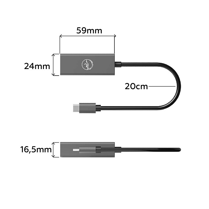 Comprar Adaptador de red USB-C / RJ45 de Mobility Lab