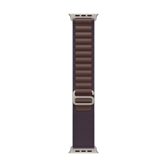 Apple Boucle Alpine Indigo pour Apple Watch 49 mm - S