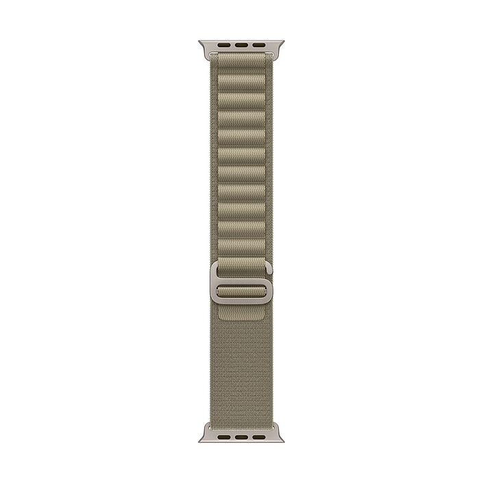 Apple Boucle Alpine Olive pour Apple Watch 49 mm - S