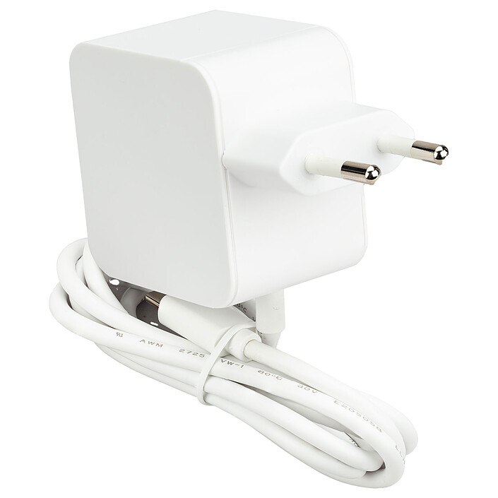 Raspberry Alimentation secteur USB-C 5.1V 5A Blanc