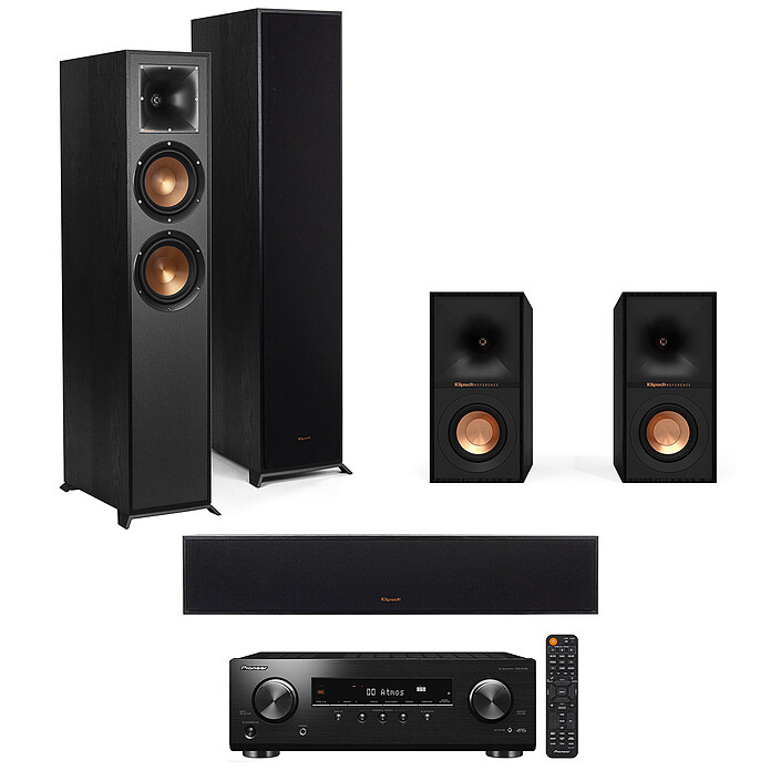 Pioneer VSX-534D Noir + Klipsch Pack R-620F HCM 5.0