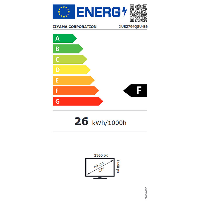 iiyama 27" LED - ProLite XUB2794QSU-B6 pas cher