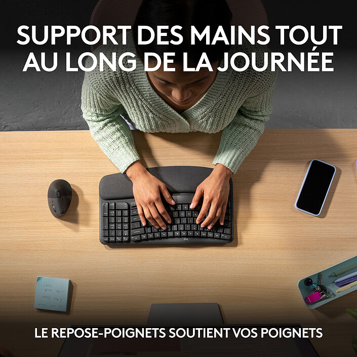 Acheter Logitech Wave Keys (Noir)