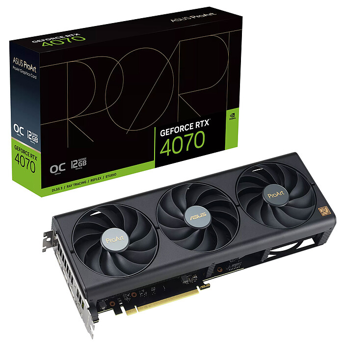 ASUS ProArt GeForce RTX 4070 OC Edition 12GB GDDR6X 