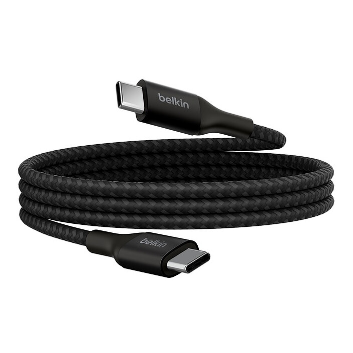 Cavo Belkin da USB-C a USB-C 240W - Rinforzato (nero) - 2 m economico