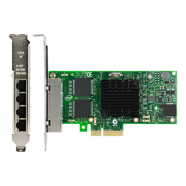 Lenovo ThinkSystem Intel I350-T4 PCIe 1Gb 4-Port RJ45 Ethernet Adapter