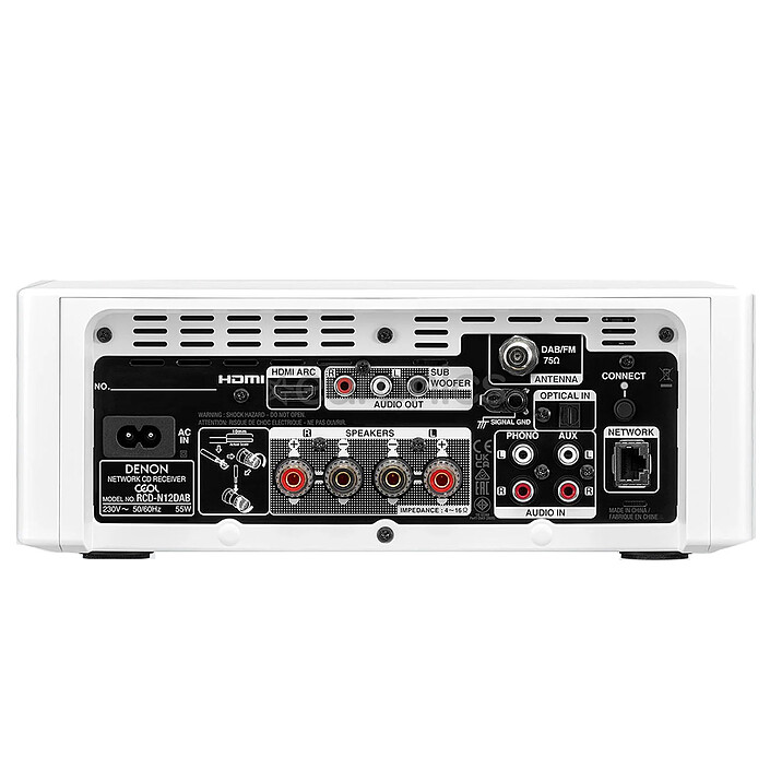 Buy Denon RCD-N12DAB White