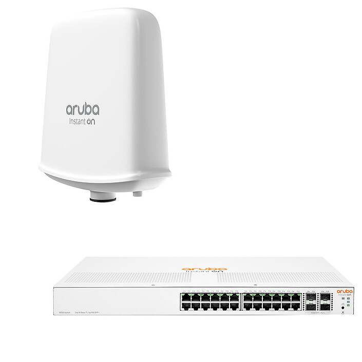 HPE Networking Instant On AP17 (R2X11A) + HPE Networking Instant On 1930 24G (JL682A)