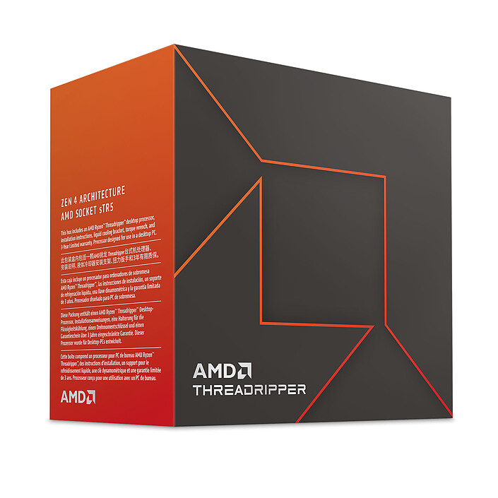 AMD Ryzen Threadripper 7960X (4,2 GHz / 5,3 GHz)