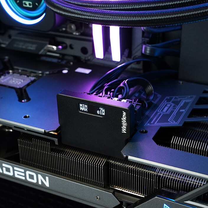 Nota Thermal Grizzly WireView GPU 1x 12VHPWR / 3x 8-pin PCIe - inverso