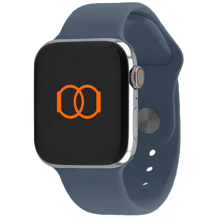 Band Band Bracelet Sport fluoroélastomère bleu orage 41 mm