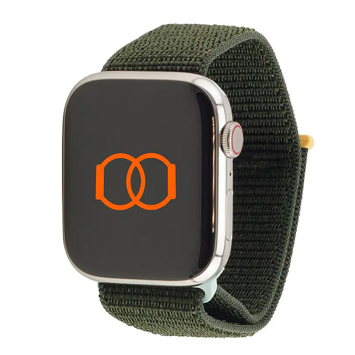 Band Band  Correa Hebilla Sport Nylon Tejido Ciprés 49 mm