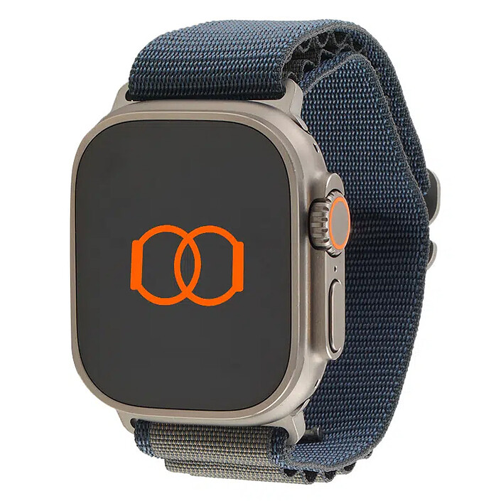 Band Band Cinturino Fibbia Alpine Blue 49 mm