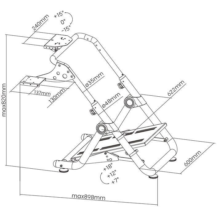 OPLITE Cavalletto per ruote GTR economico