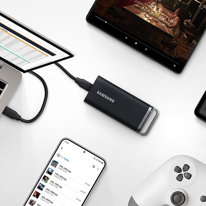 SSD portátil Samsung T5 EVO 8TB a bajo precio