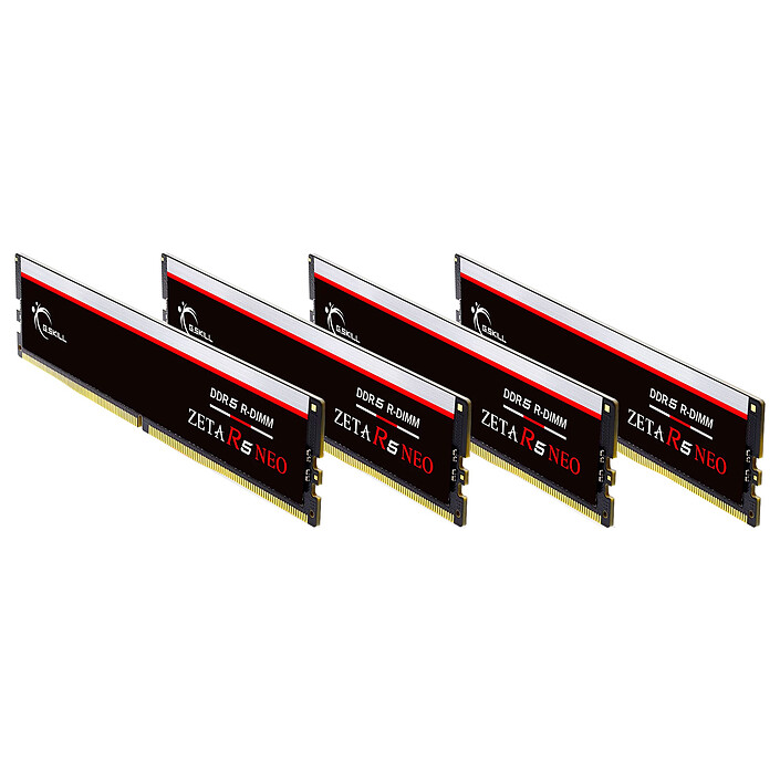 G.Skill Zeta R5 Neo 64 Go (4 x 16 Go) DDR5 ECC Registered 6000 MHz CL30