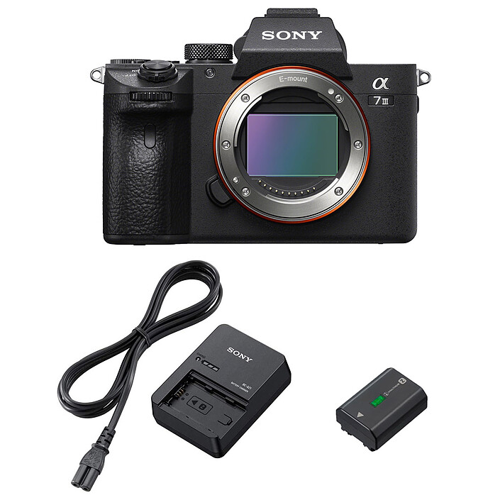Sony Alpha 7 III + BC-QZ1 + NP-FZ100