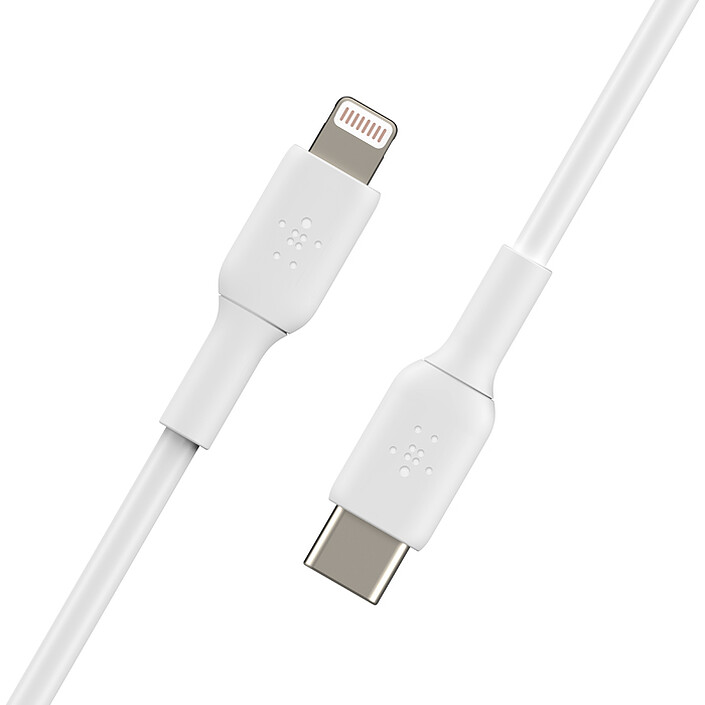 Avis Belkin Boost Charge USB-C vers Lightning 60 W (Blanc) - 2 m