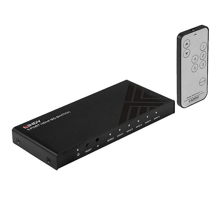 Lindy Switch HDMI 2.0 (5 ports)