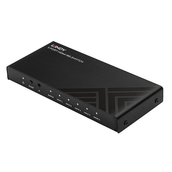 Lindy Switch HDMI 2.0 (5 ports) pas cher