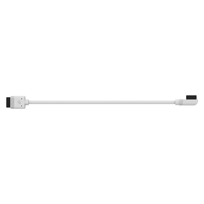 Avis Corsair iCue Link 90° Cable 200mm (x 2) - Blanc