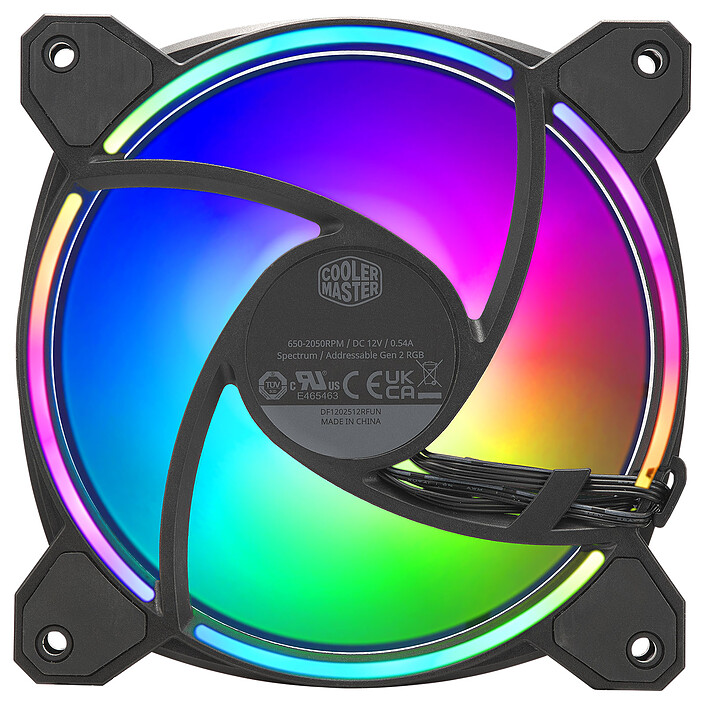 Cooler Master MasterFan MF120 Halo 2 3in1 pas cher