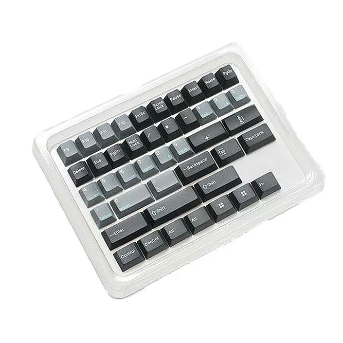 Review Ducky PBT Tripleshot Keycaps Set (Skyline)