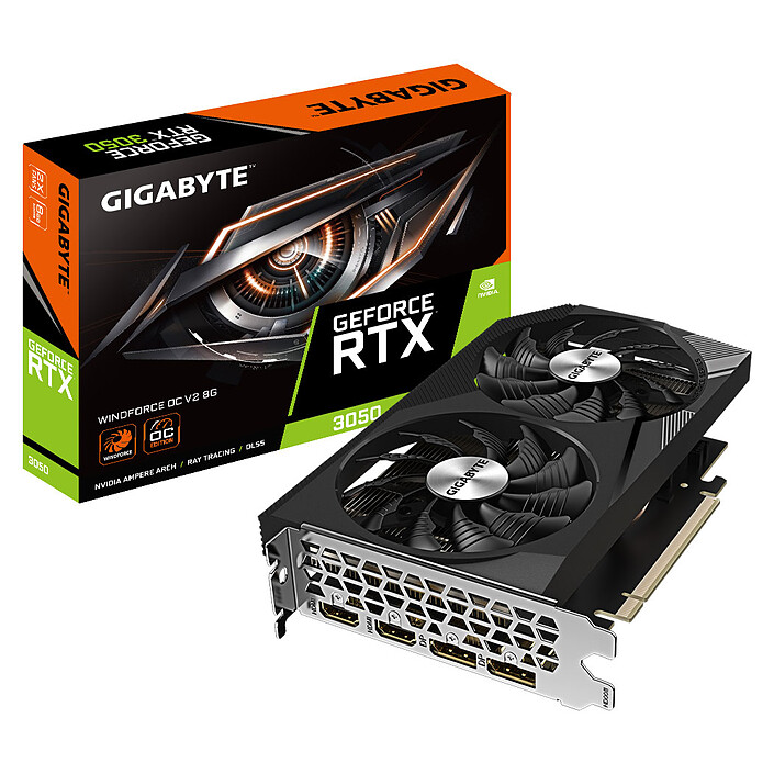 Gigabyte GeForce RTX 3050 WINDFORCE OC V2 8G