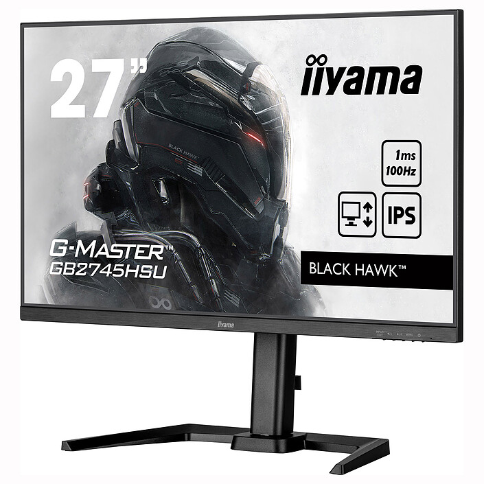 Avis iiyama 27" LED - G-Master GB2745HSU-B1 Black Hawk