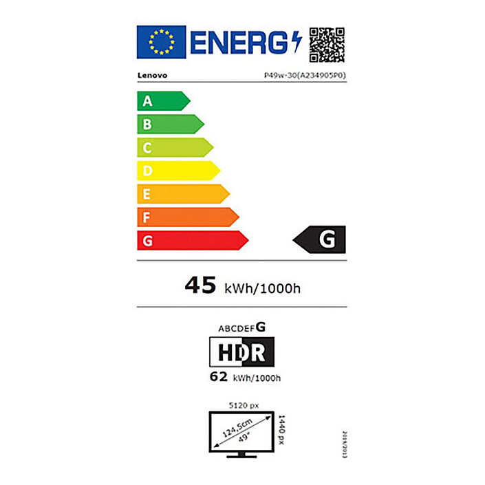 Lenovo 49" LED - ThinkVision P49w-30 pas cher