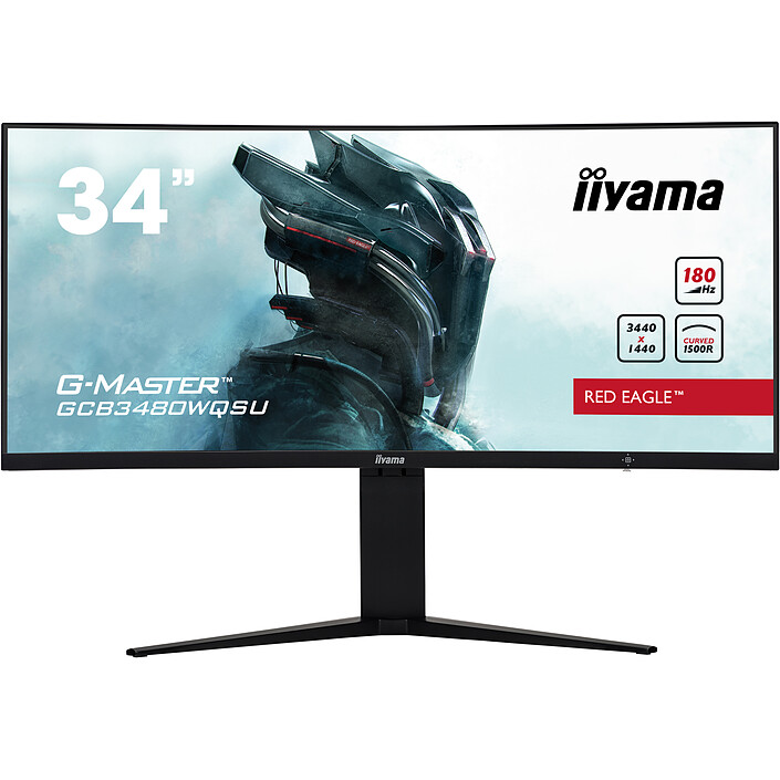 iiyama 34" LED - G-Master GCB3480WQSU-B1 Águila Roja