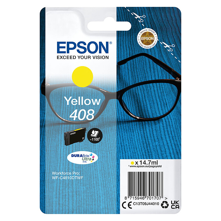 Epson Singlepack Lunettes 408 Giallo