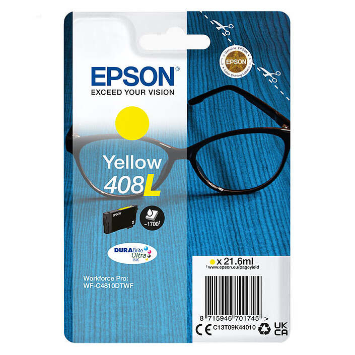 Epson Singlepack Lunettes 408L Giallo