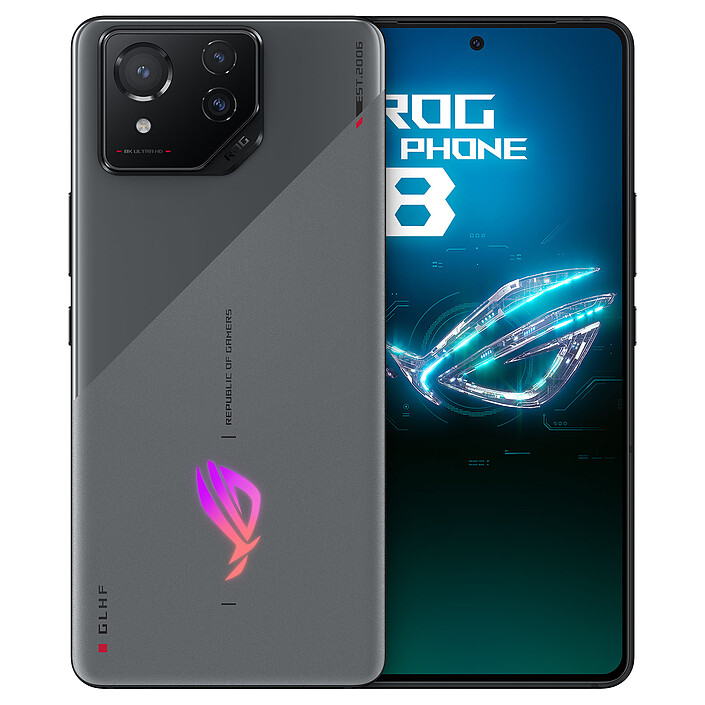 ASUS ROG Phone 8 Gris Rebel (12 Go / 256 Go)