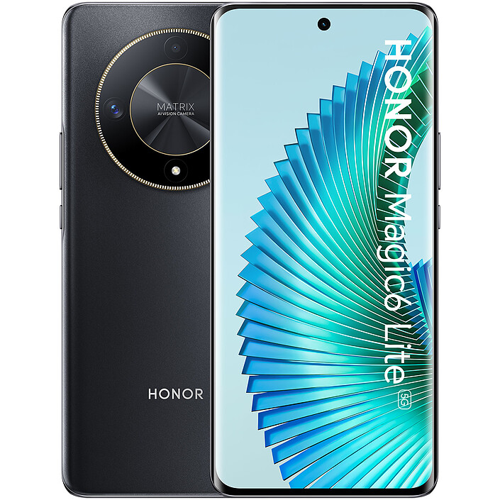 Honor Magic6 Lite 5G Noir · Reconditionné