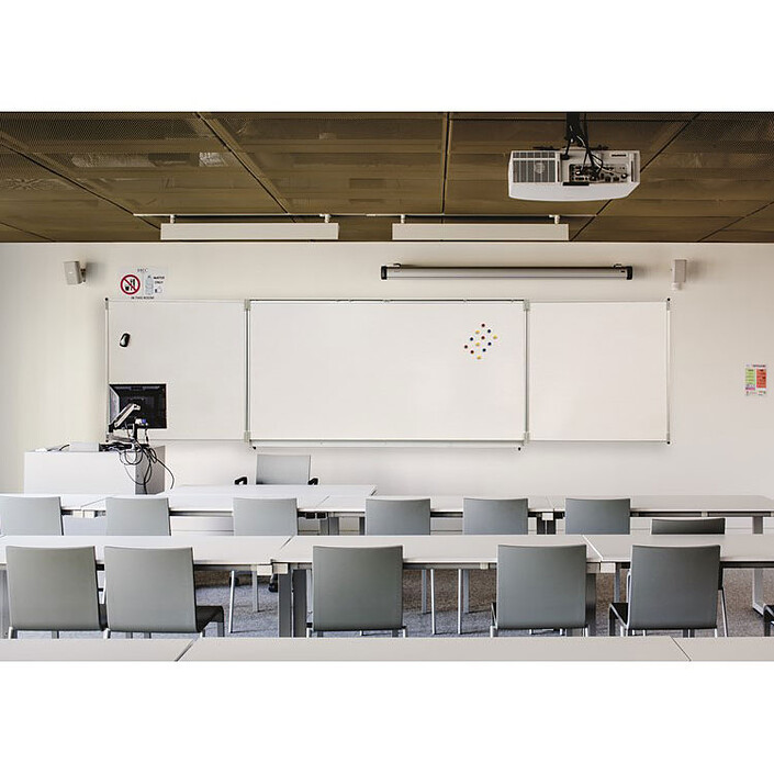 Avis Vanerum Classic Triptyque 100 x 200 cm - émail blanc feutre