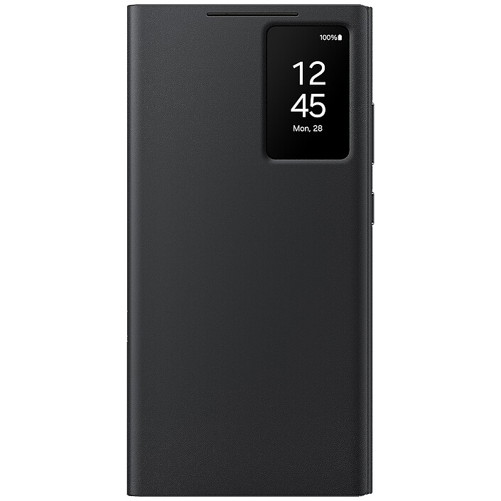 Samsung Smart View Wallet Case Noir Galaxy S24 Ultra