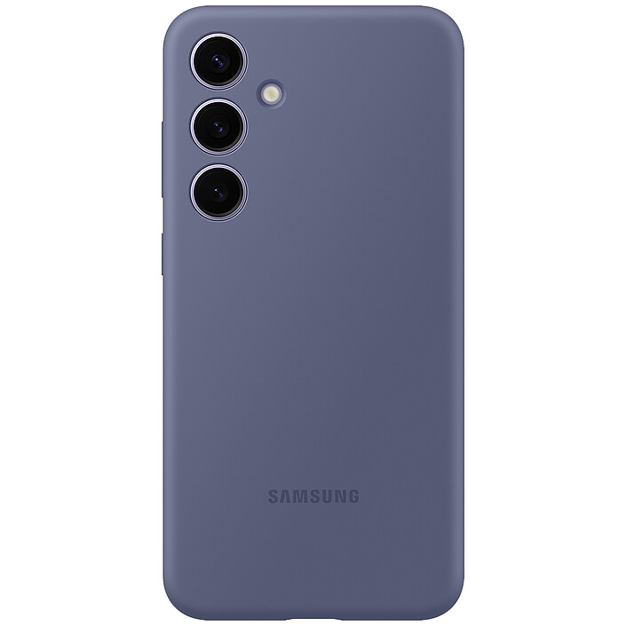 Samsung Coque Silicone Violet Galaxy S24+