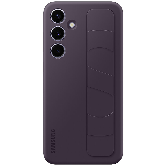 Samsung Coque Silicone Lanière Violet Galaxy S24+