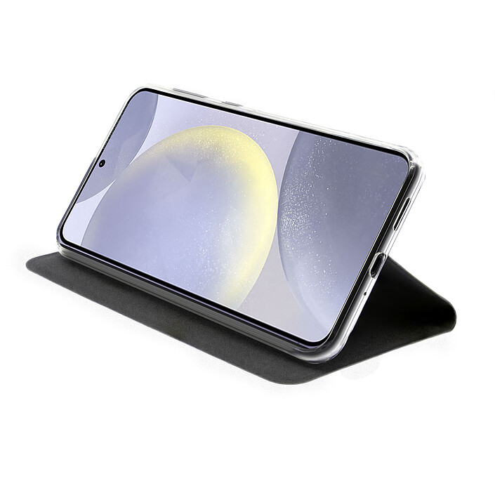 Avis Akashi Etui Folio Porte Carte Noir Samsung Galaxy S24+